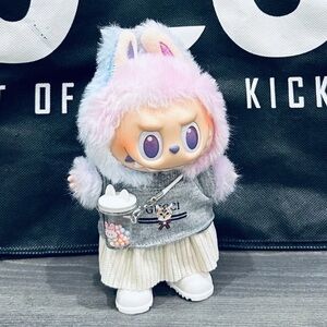 Custom G 4 Pc Labubu Designer Clothes Set NO DOLL INCLUDED